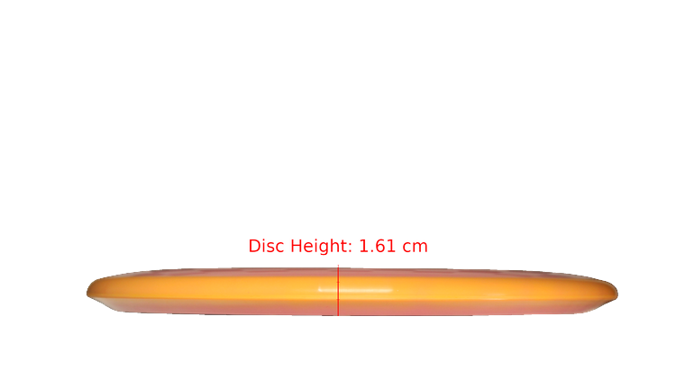 Discraft ESP Meteor Midrange Profile View