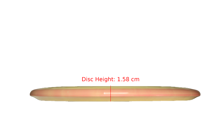 Discraft ESP Meteor Midrange Profile View