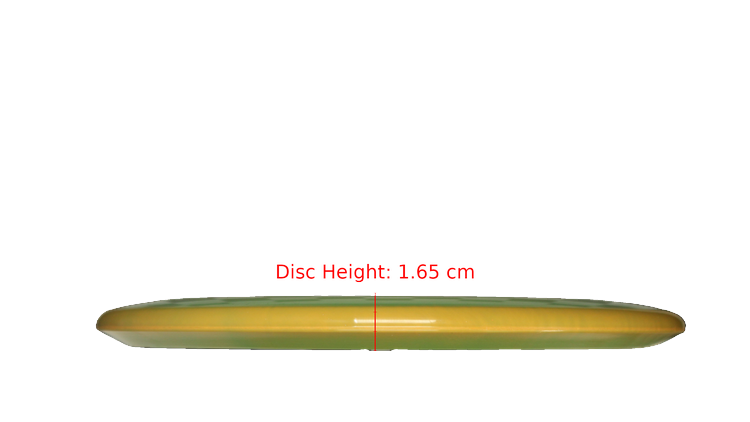Discraft ESP Meteor Midrange Profile View