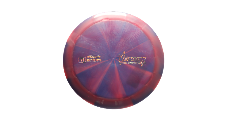 Discraft Titanium Venom Distance Driver Front View