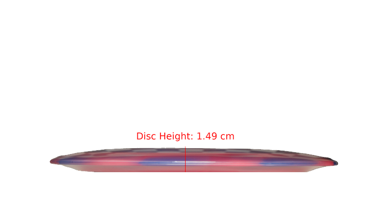 Discraft Titanium Venom Distance Driver Profile View