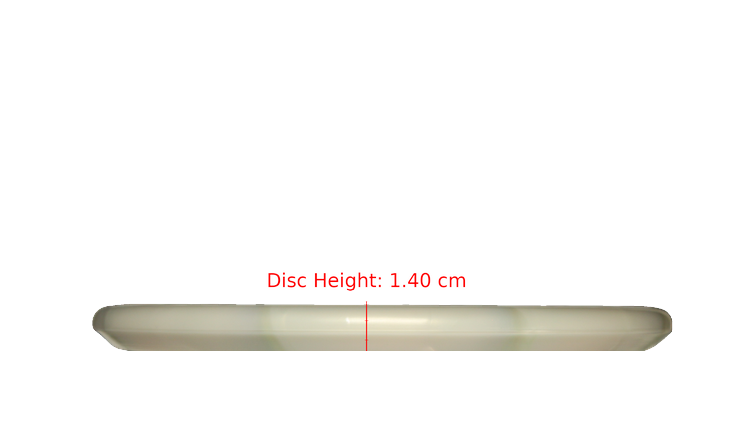 Discraft Titanium Zone Putter Profile View