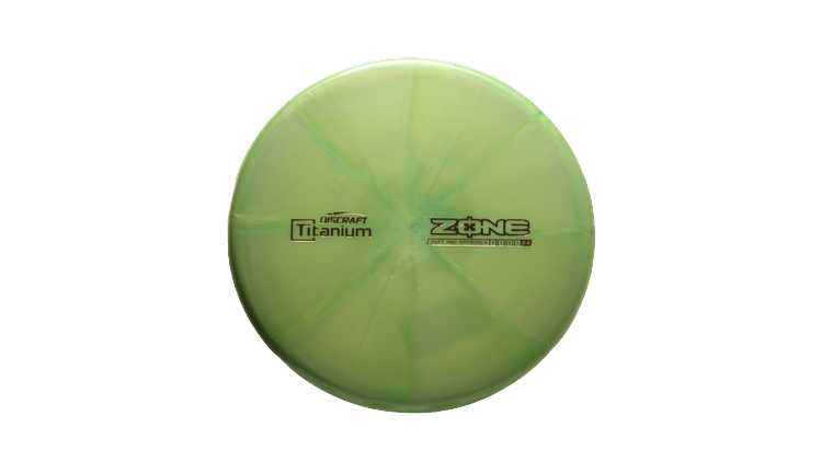Discraft Titanium Zone Putter Front View