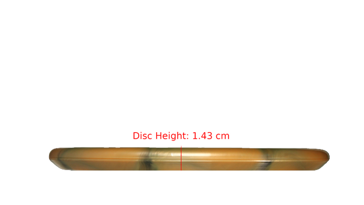 Discraft Titanium Zone GT Putter Profile View
