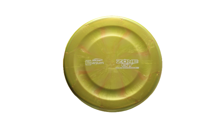 Discraft Titanium Zone GT Putter Front View