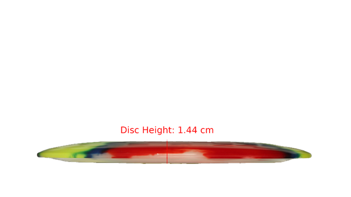 Discraft Paul McBeth Fly Dye Z Hades Distance Driver Profile View