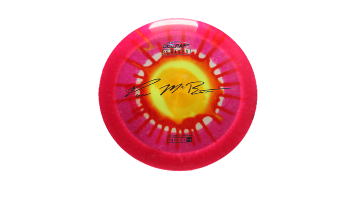 Discraft Paul McBeth Fly Dye Z Hades Distance Driver Front View