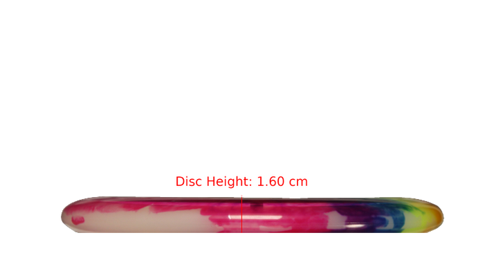 Discraft Paul McBeth Fly Dye Z Luna Putter Profile View