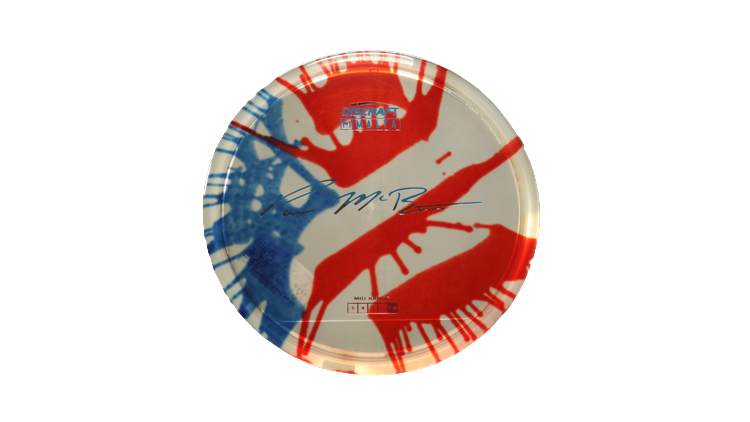 Discraft Paul McBeth Fly Dye Z Malta Midrange Front View