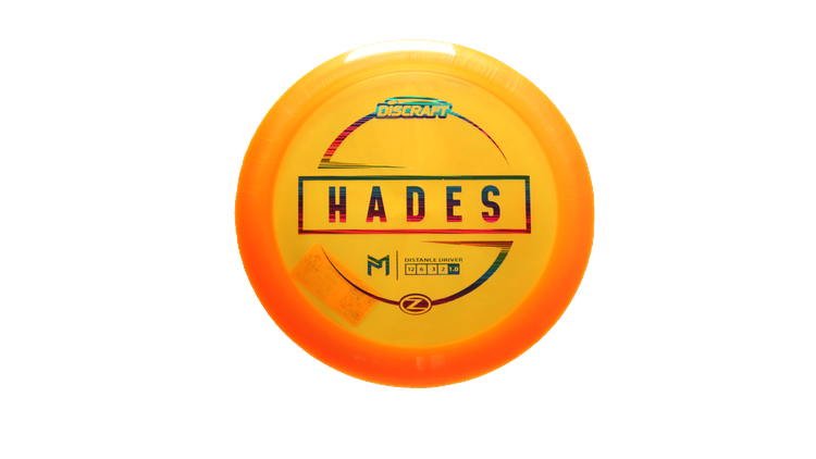 Discraft Paul McBeth Z Hades Distance Driver Front View