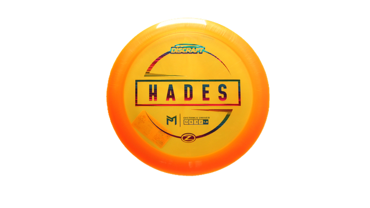 Discraft Paul McBeth Z Hades Distance Driver Front View