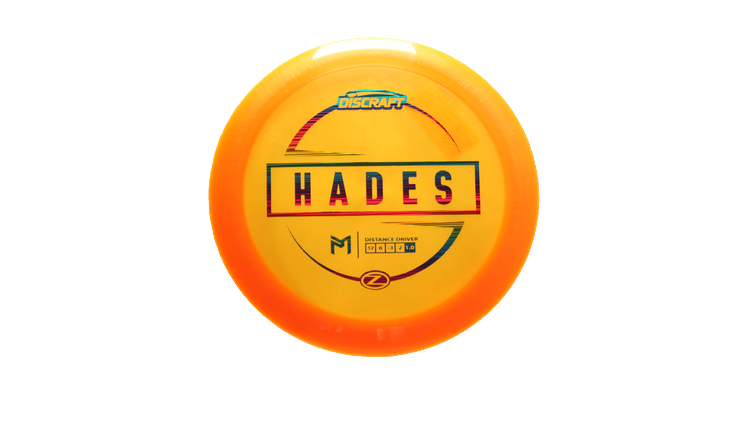 Discraft Paul McBeth Z Hades Distance Driver Front View