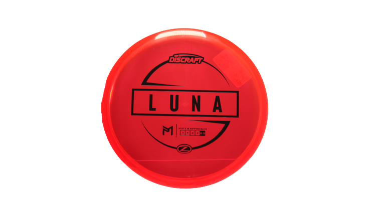 Discraft Paul McBeth Z Luna Putter Front View