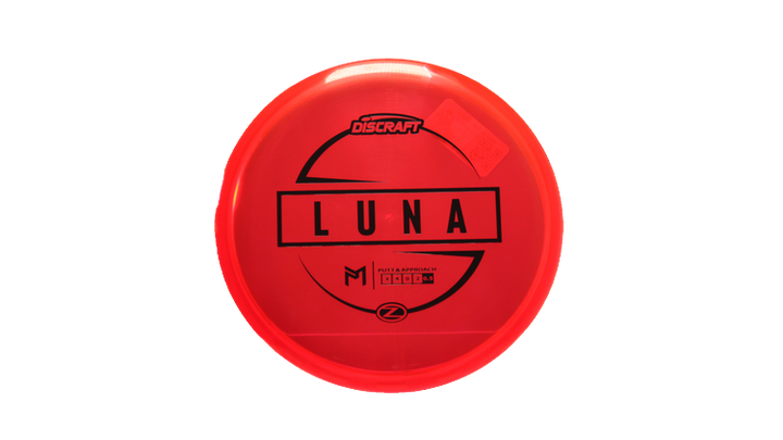 Discraft Paul McBeth Z Luna Putter Front View