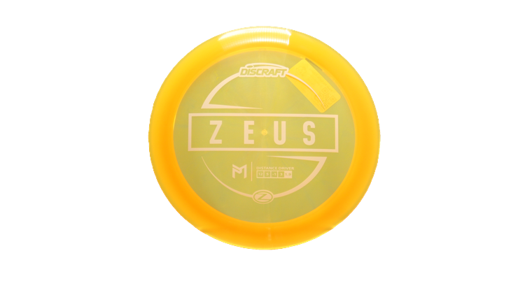 Discraft Paul McBeth Z Zeus Distance Driver Front View