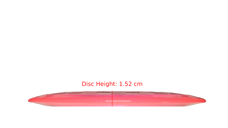 Discraft Paige Pierce Z Lite Drive Distance Driver Profile View