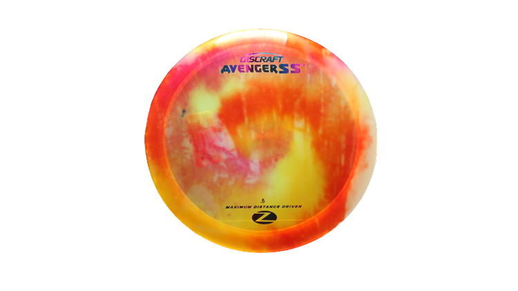 Discraft Z Fly Dye Avenger SS Distance Driver Front View
