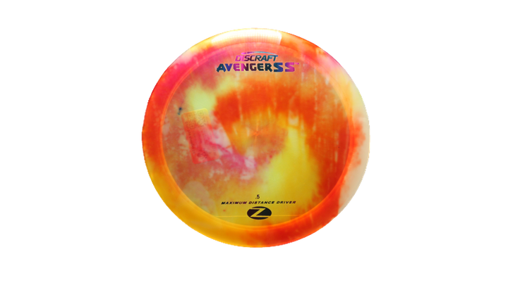 Discraft Z Fly Dye Avenger SS Distance Driver Front View