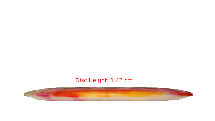 Discraft Z Fly Dye Avenger SS Distance Driver Profile View