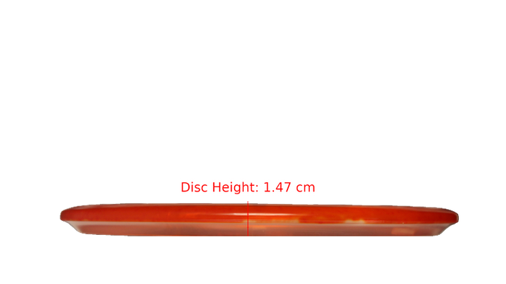 Discraft Z Fly Dye Buzzz Midrange Profile View