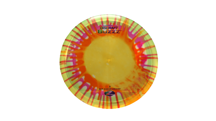 Discraft Z Fly Dye Buzzz Midrange Front View
