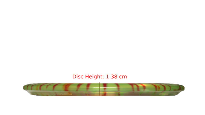 Discraft Z Fly Dye Buzzz Midrange Profile View