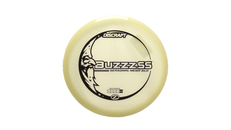 Discraft Mega Glo Z Buzzz SS Midrange Front View