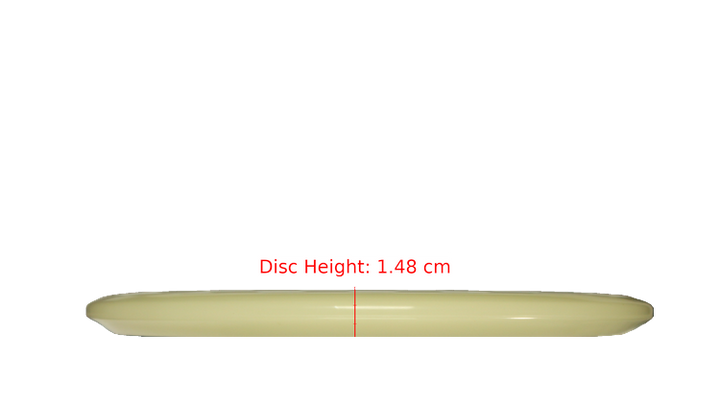 Discraft Mega Glo Z Buzzz SS Midrange Profile View