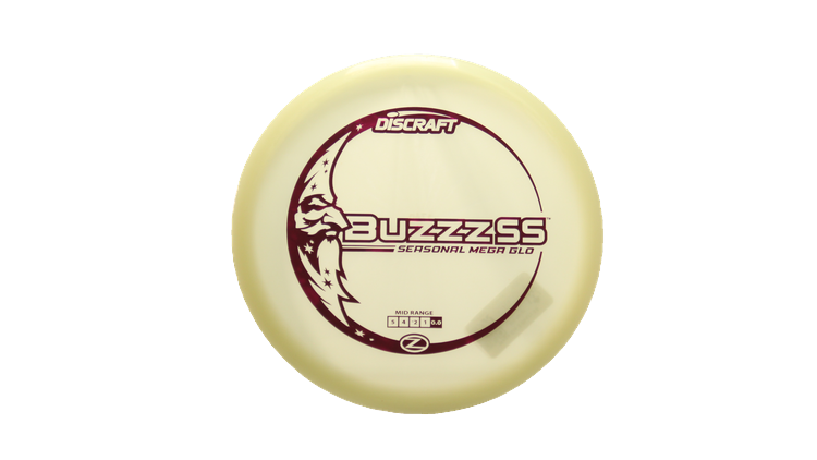 Discraft Mega Glo Z Buzzz SS Midrange Front View
