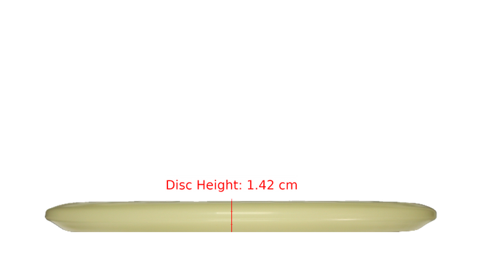 Discraft Mega Glo Z Buzzz SS Midrange Profile View