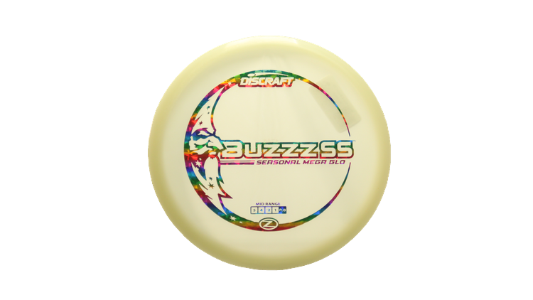 Discraft Mega Glo Z Buzzz SS Midrange Front View