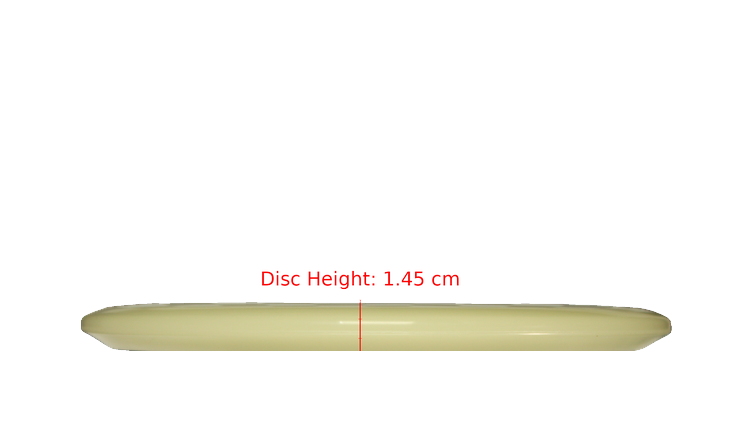 Discraft Mega Glo Z Buzzz SS Midrange Profile View