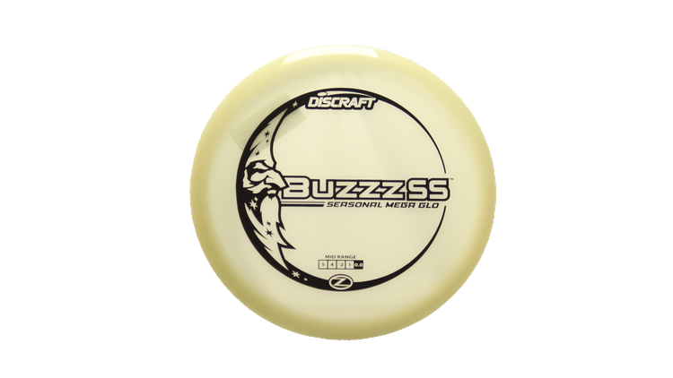 Discraft Mega Glo Z Buzzz SS Midrange Front View