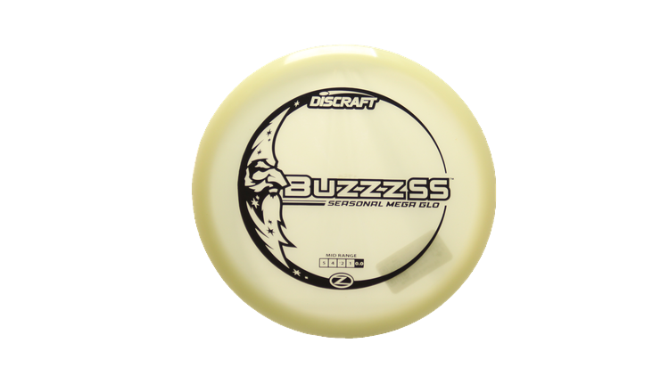 Discraft Mega Glo Z Buzzz SS Midrange Front View