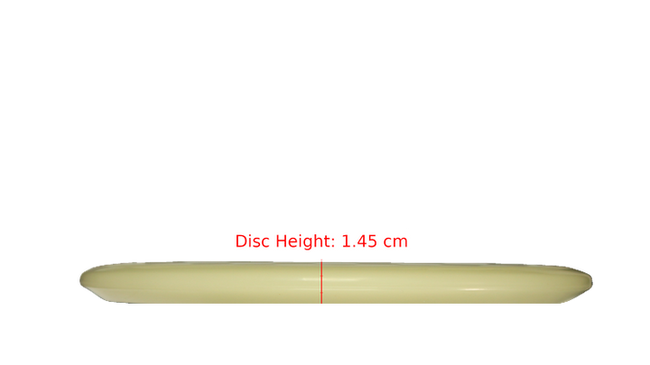 Discraft Mega Glo Z Buzzz SS Midrange Profile View