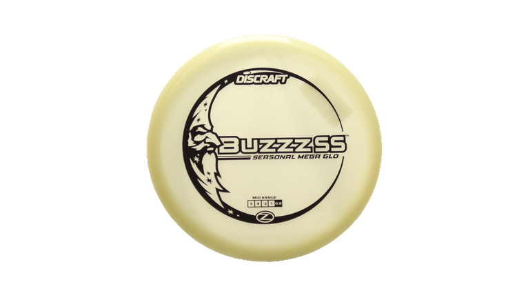Discraft Mega Glo Z Buzzz SS Midrange Front View