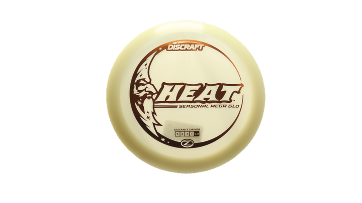 Discraft Mega Glo Z Heat Fairway Driver Front View