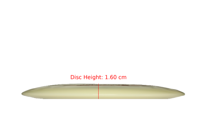 Discraft Mega Glo Z Heat Fairway Driver Profile View