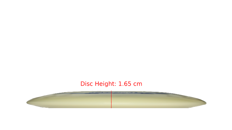 Discraft Mega Glo Z Heat Fairway Driver Profile View