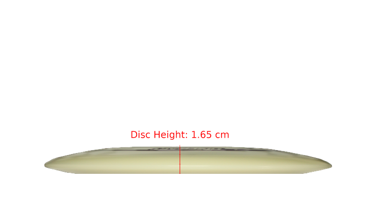 Discraft Mega Glo Z Heat Fairway Driver Profile View