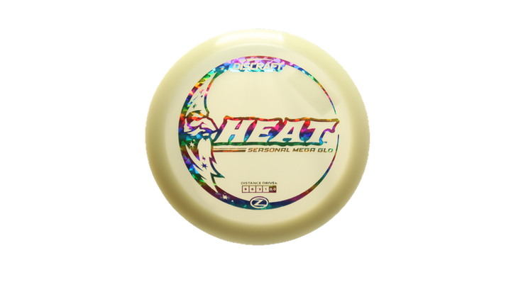 Discraft Mega Glo Z Heat Fairway Driver Front View