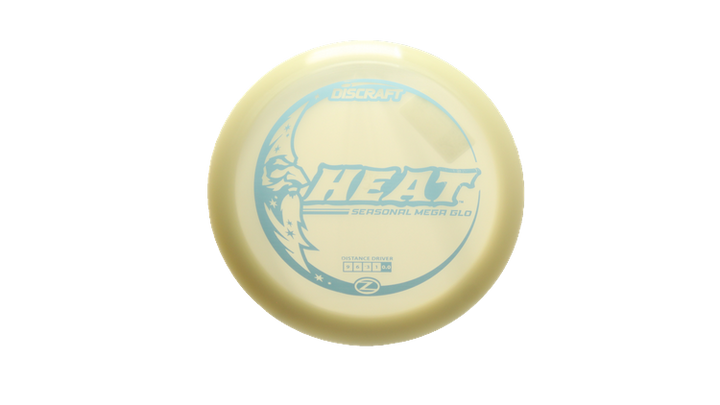 Discraft Mega Glo Z Heat Fairway Driver Front View