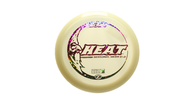 Discraft Mega Glo Z Heat Fairway Driver Front View