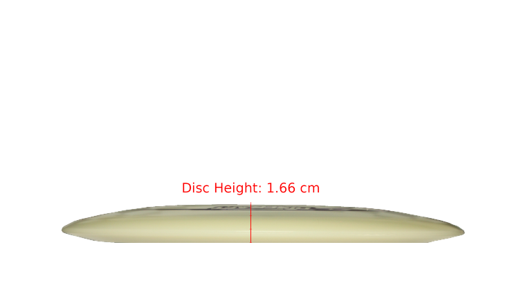 Discraft Mega Glo Z Heat Fairway Driver Profile View