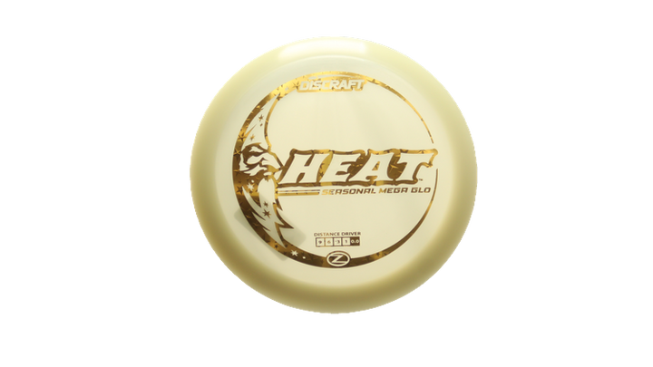 Discraft Mega Glo Z Heat Fairway Driver Front View