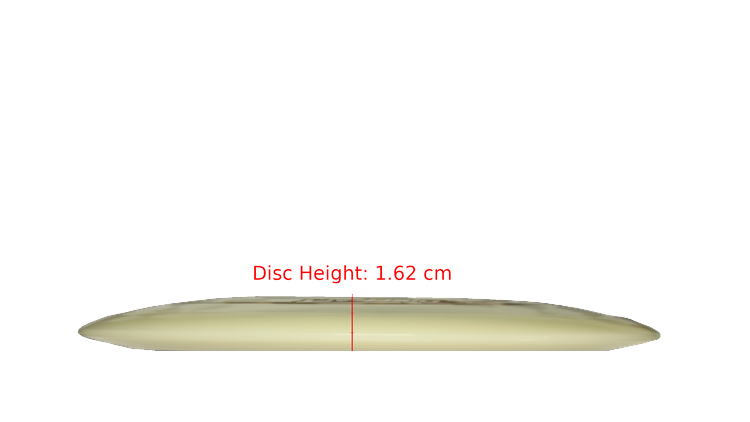 Discraft Mega Glo Z Heat Fairway Driver Profile View