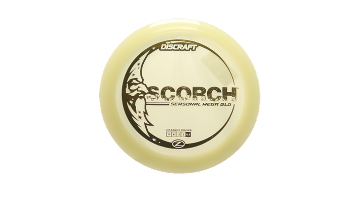 Discraft Mega Glo Z Scorch Distance Driver Front View
