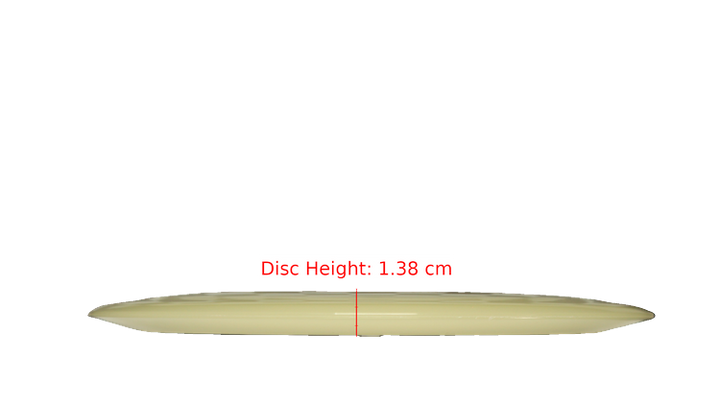 Discraft Mega Glo Z Scorch Distance Driver Profile View