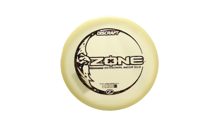Discraft Mega Glo Z Zone Putter Front View