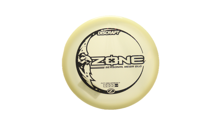 Discraft Mega Glo Z Zone Putter Front View